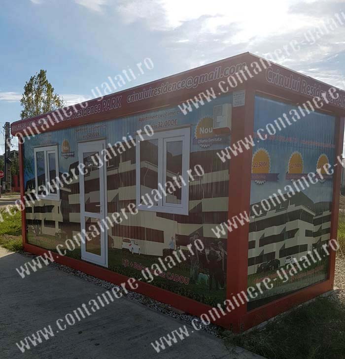 containere magazin chiosc Caras-Severin